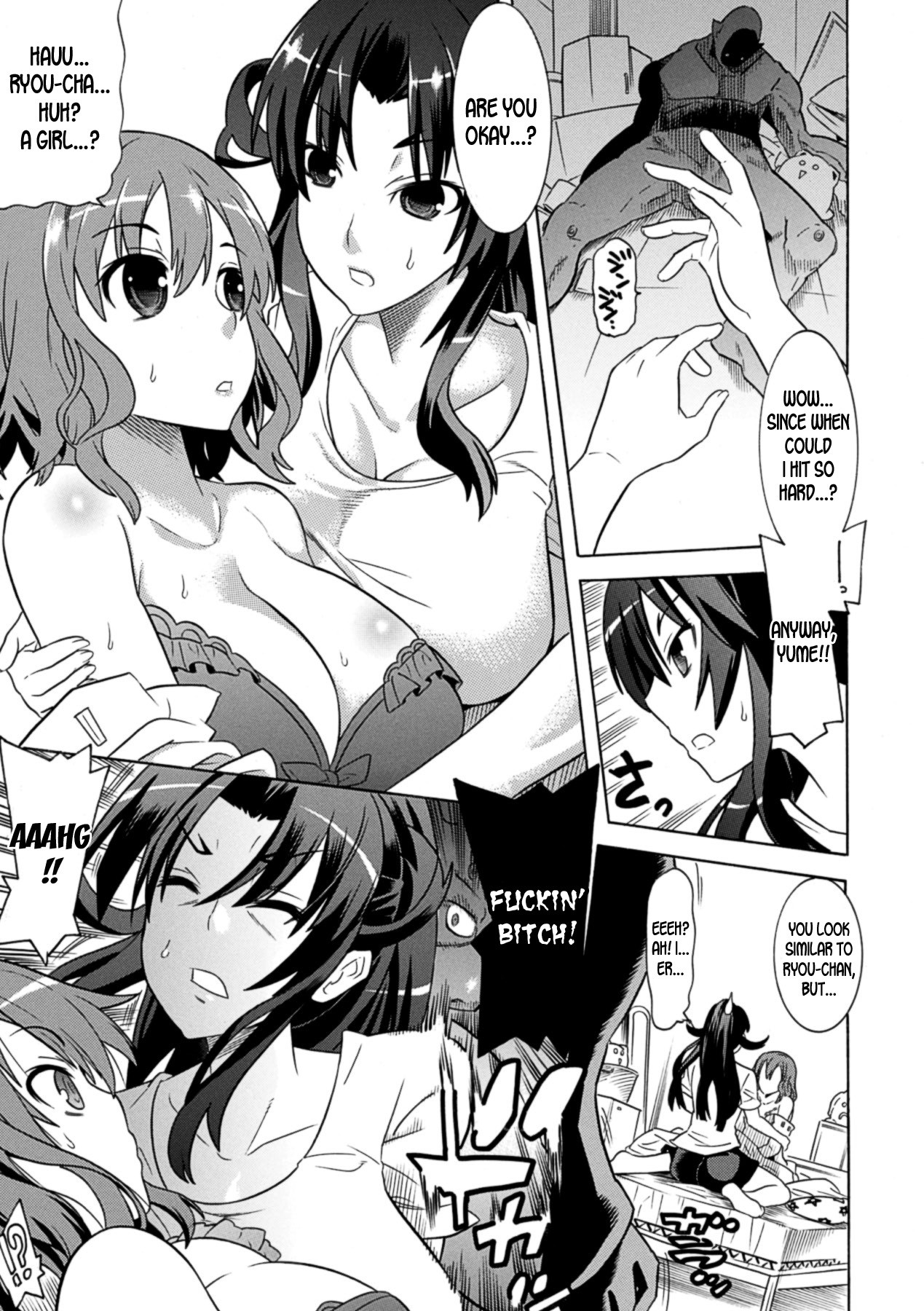 Hentai Manga Comic-When I Woke Up I Had Turned Into a Girl And I Had To Protect My Cousin-Read-15